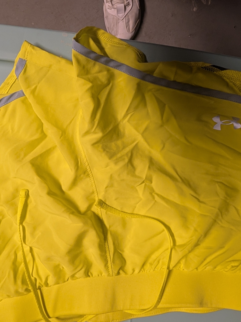 Under Armour Women's Bright Yellow Athletic Bomber Jacket